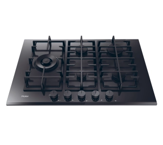 Płyta gazowa Haier Seria 6 Gas On Glass HAVG7WL4BPB 74,5cm