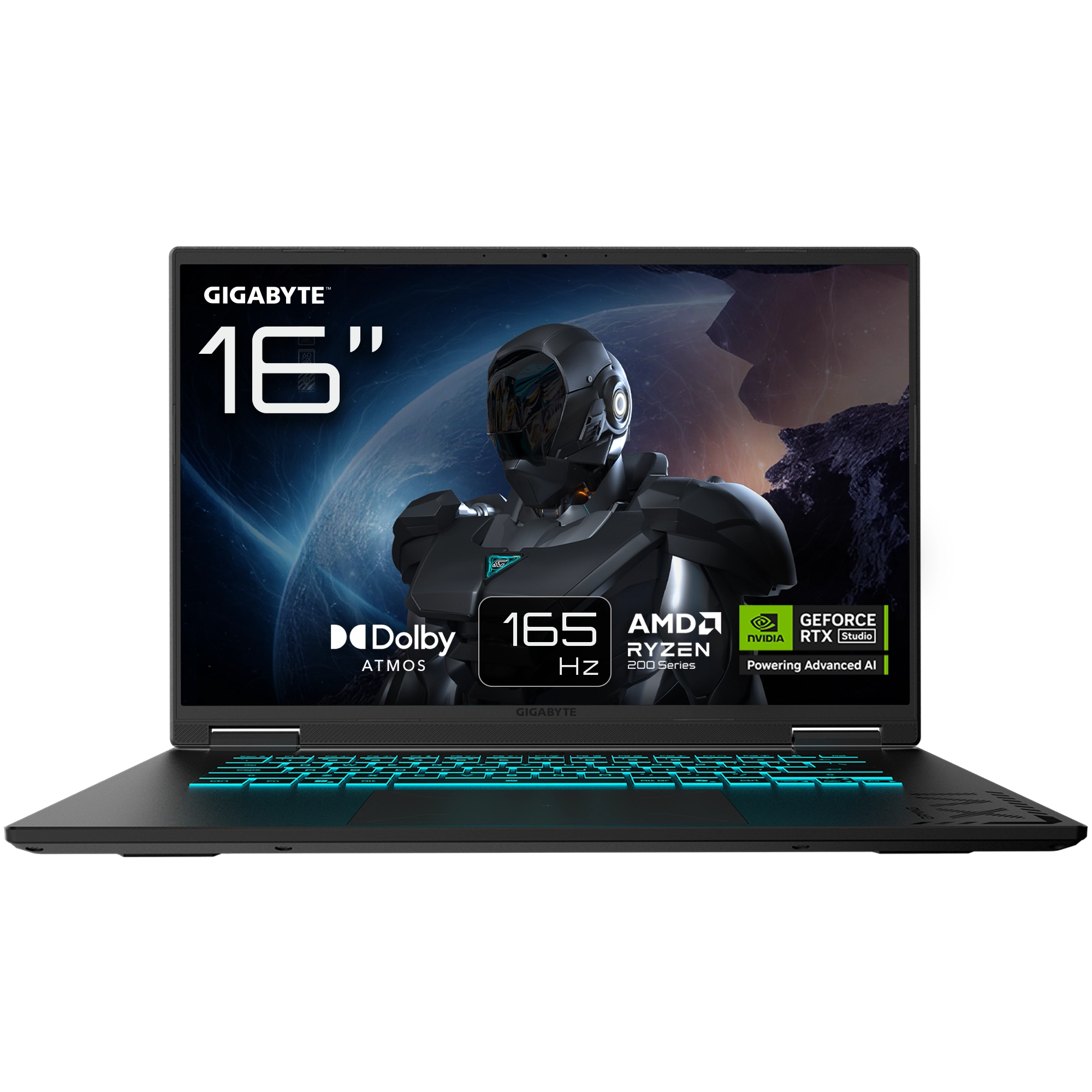 Gigabyte Gaming A16 3THK3EE893SD 16" 165Hz R7 260 16GB RAM 512GB Dysk SSD RTX5050 DLSS4 Czarny Funkcje AI