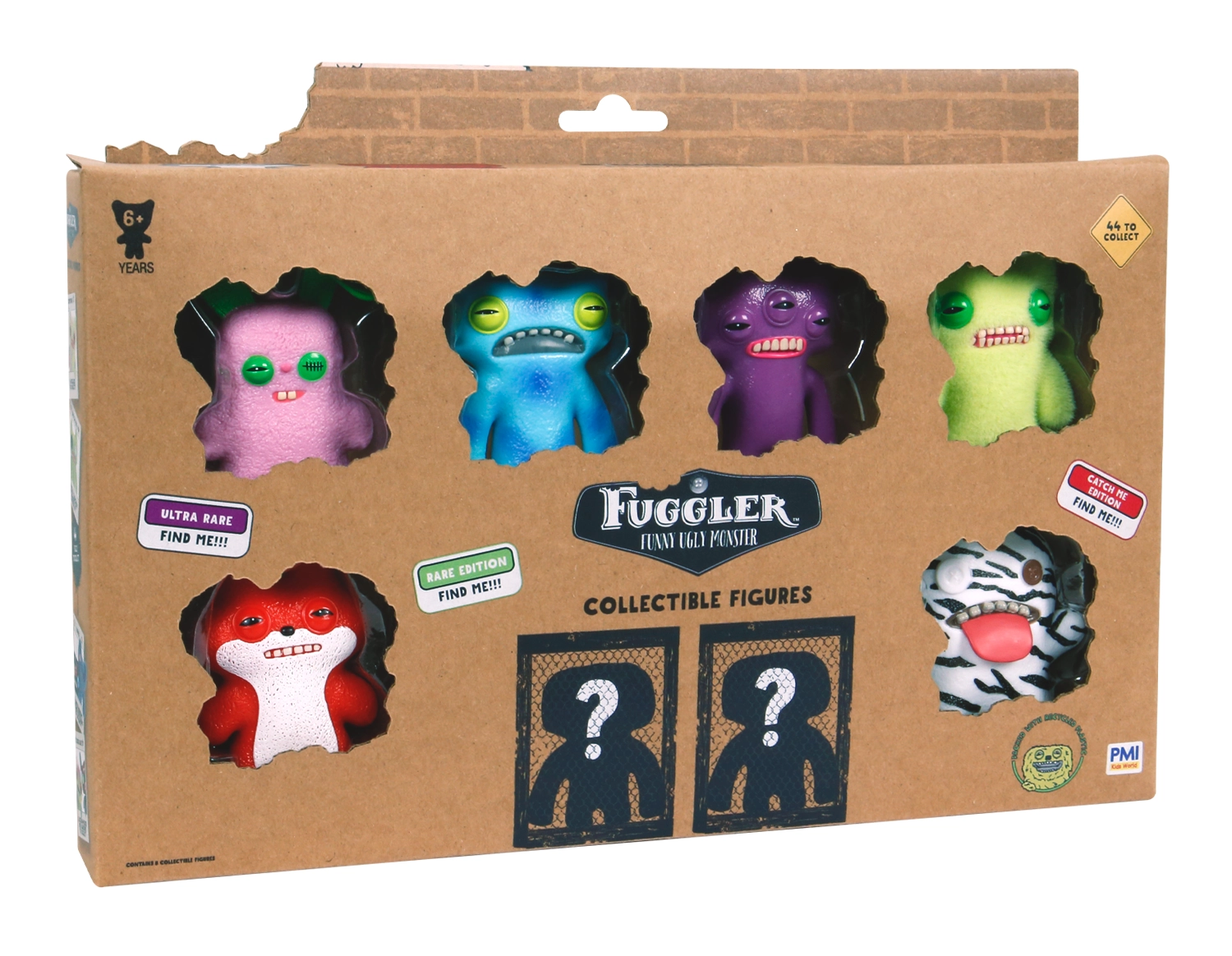 Figurka PMI Kids World Fuggler S1 Collectible Figures - 8 Pack Deluxe Box A