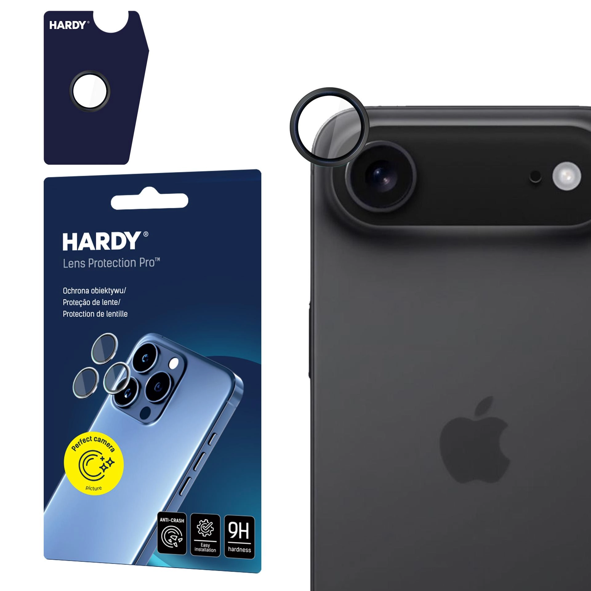 Szkło hartowane 3mk HARDY Lens Protection Pro (1LENS) do Apple iPhone Air