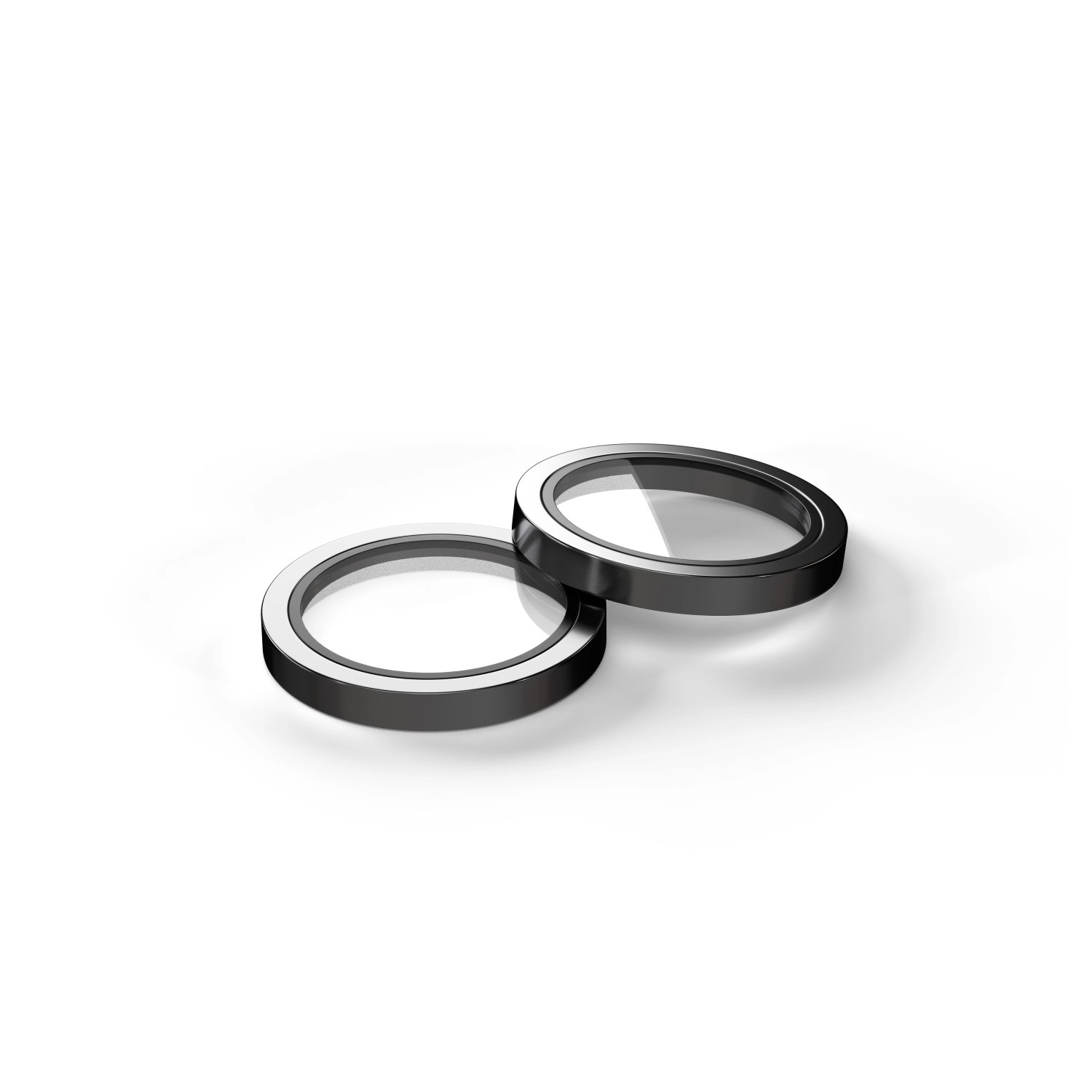 Folia hydrożelowa Etteri Camera Lens Protector do iPhone 15/15 Plus Czarny