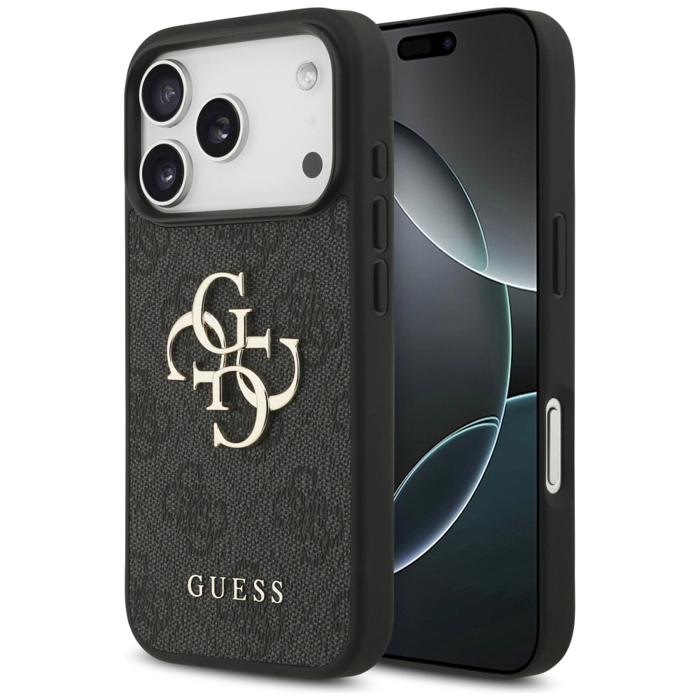 Etui Guess 4G Big Logo do iPhone 17 Pro Czarny