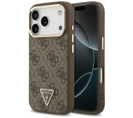 Guess 4G Triangle Logo MagSafe do iPhone 17 Pro brązowy złoty