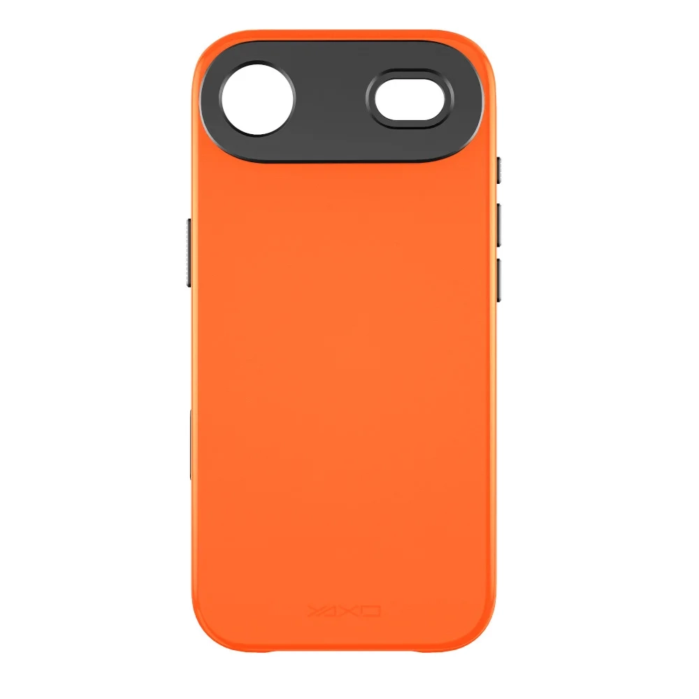 Etui Yaxo Leather Gear Slim Case MagSafe do iPhone Air Pomarańczowy