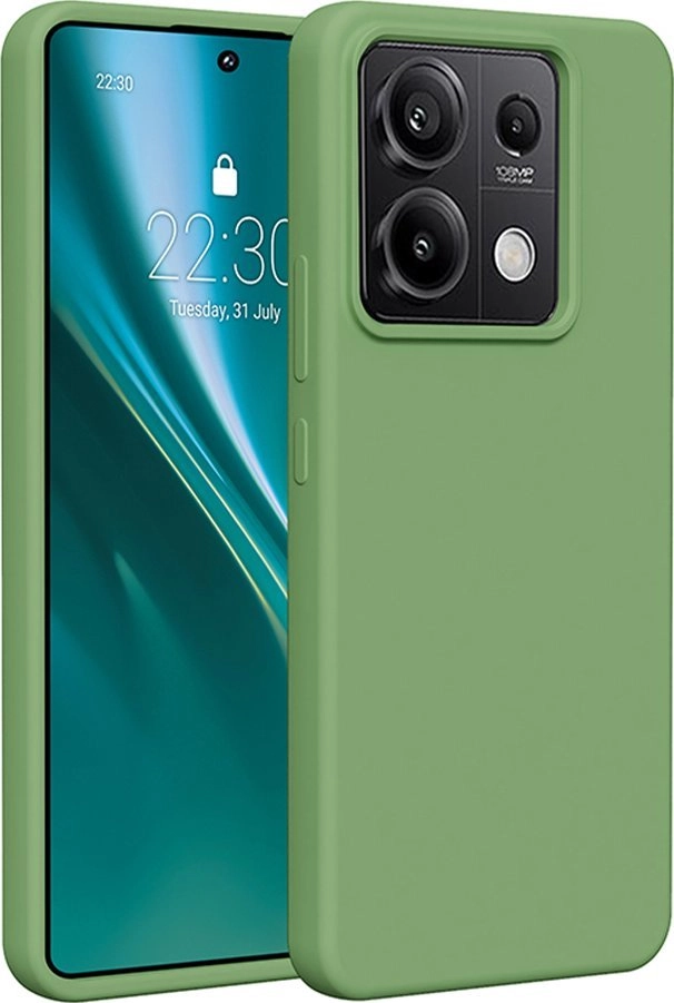 Etui Etteri Silicone Case do Xiami Redmi Note 13 Zielony