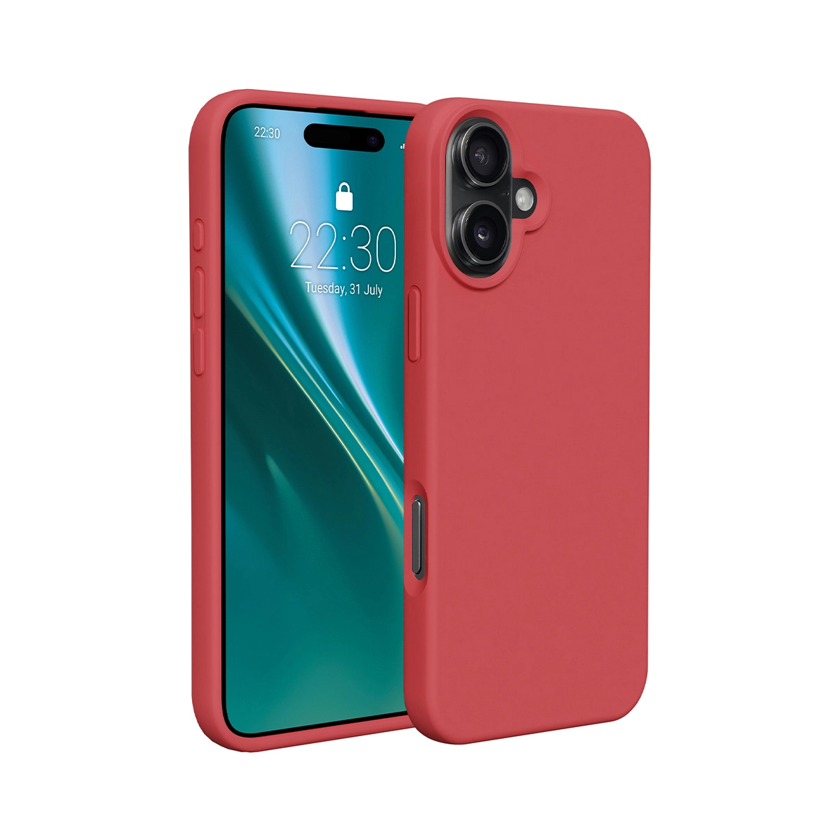 Etui Etteri Silicone Case do iPhone 16 Plus Malinowy