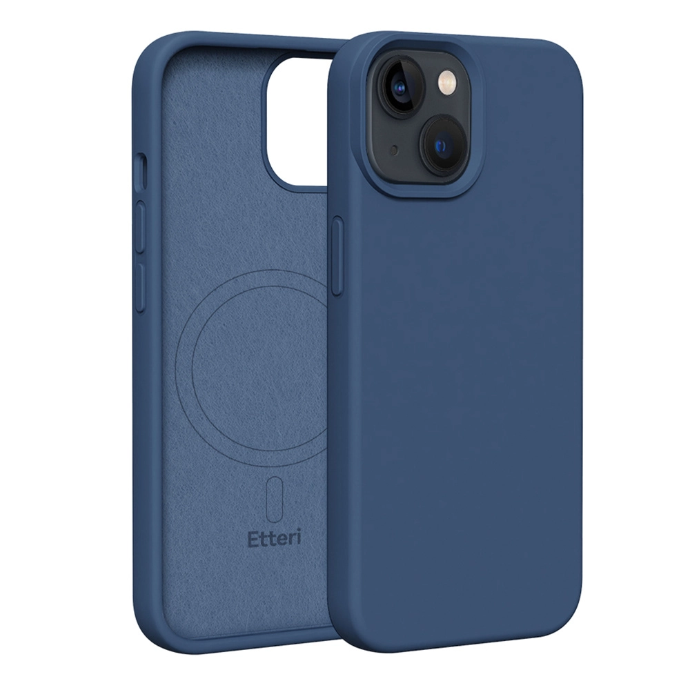 Etui Etteri Silicone Case do iPhone 14 Niebieski