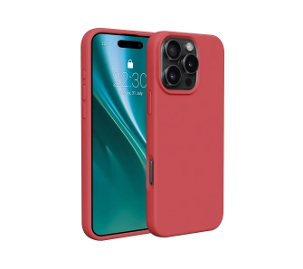 Etui Etteri Silicone Case do iPhone 16 Pro 6,3" Malinowy