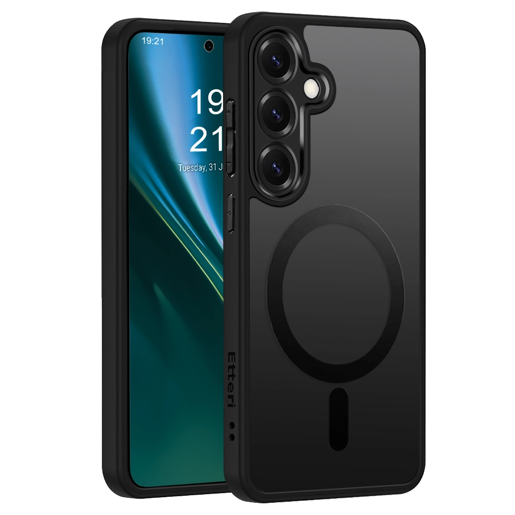 Etui Etteri Matt Mag do Galaxy A55 5G Czarny