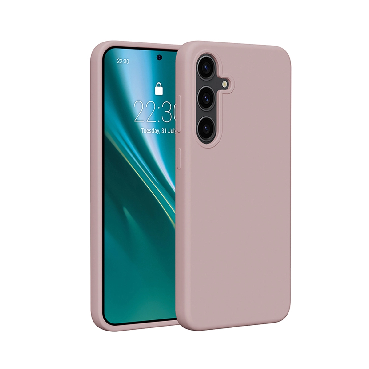 Etui Etteri Silicone Case do Galaxy S25 Plus Różowy