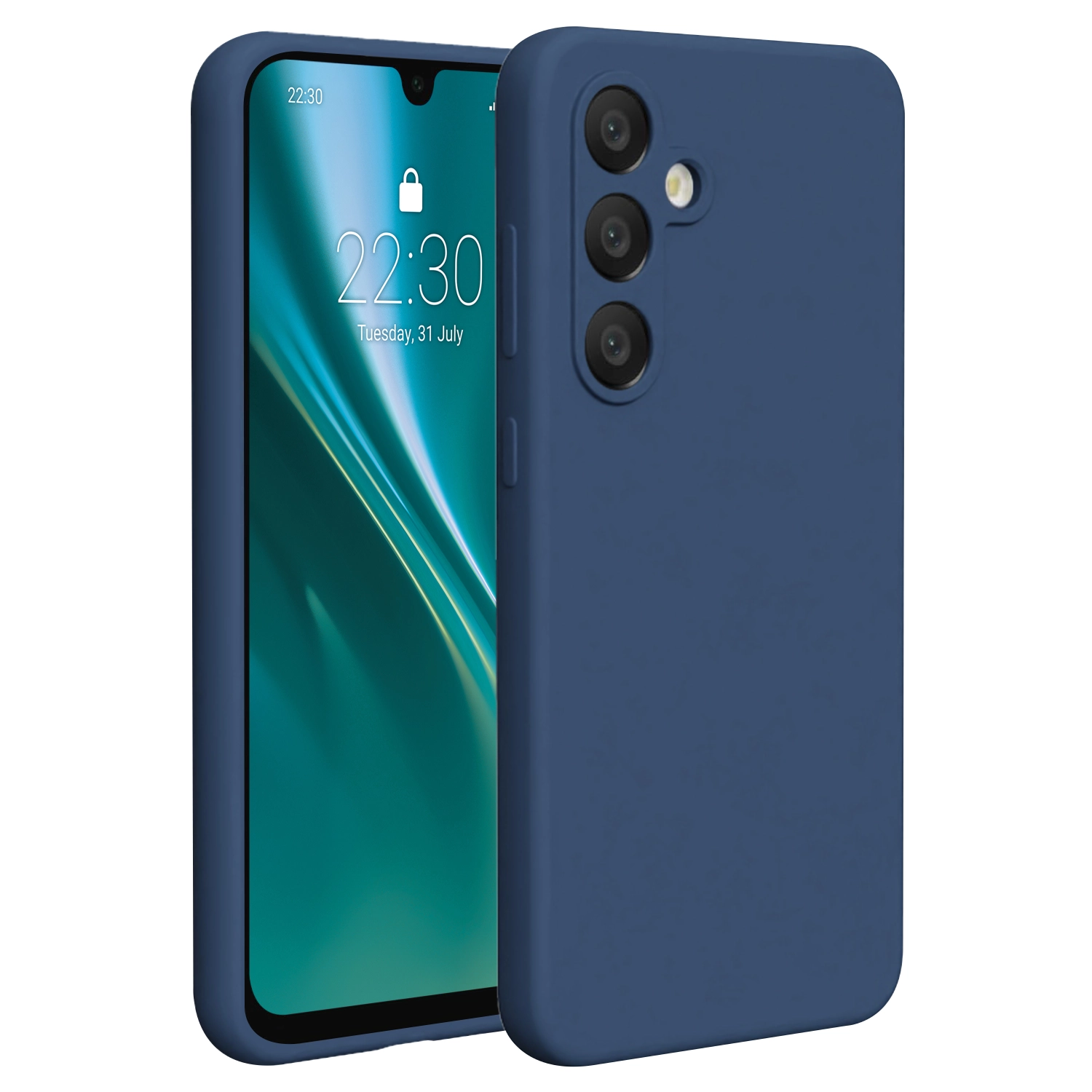 Etui Etteri Silicone Case Galaxy S24 Fe Niebieski