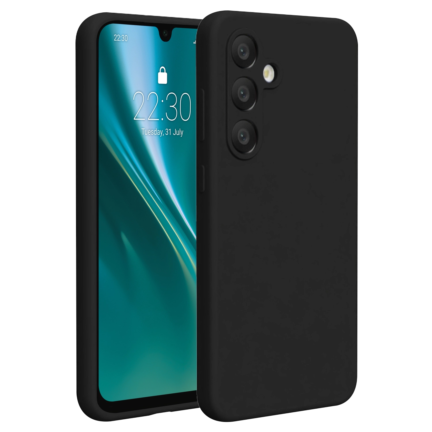 Etui Etteri Silicone Case Galaxy S24 Fe Czarny