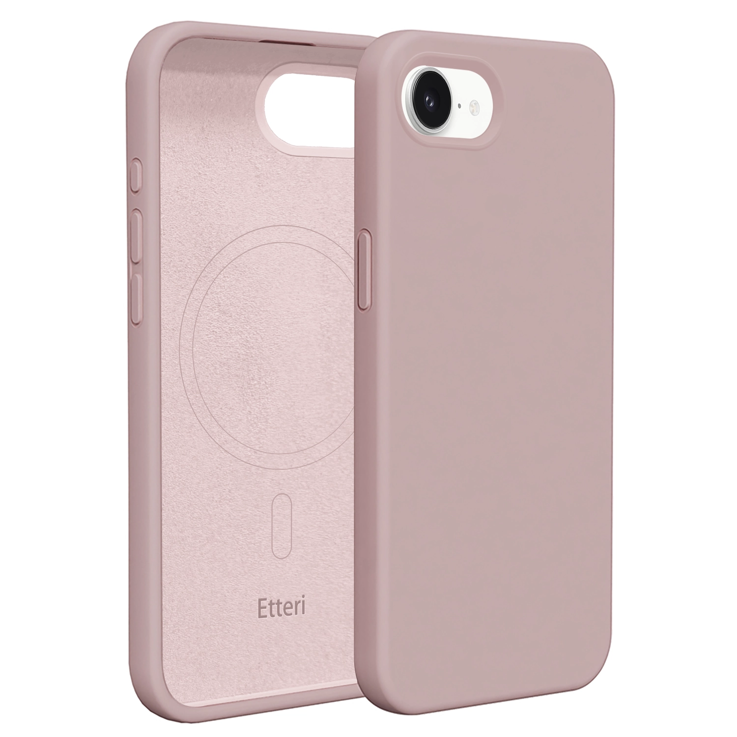 Etui Etteri Silicone Case do iPhone 16e Różowy