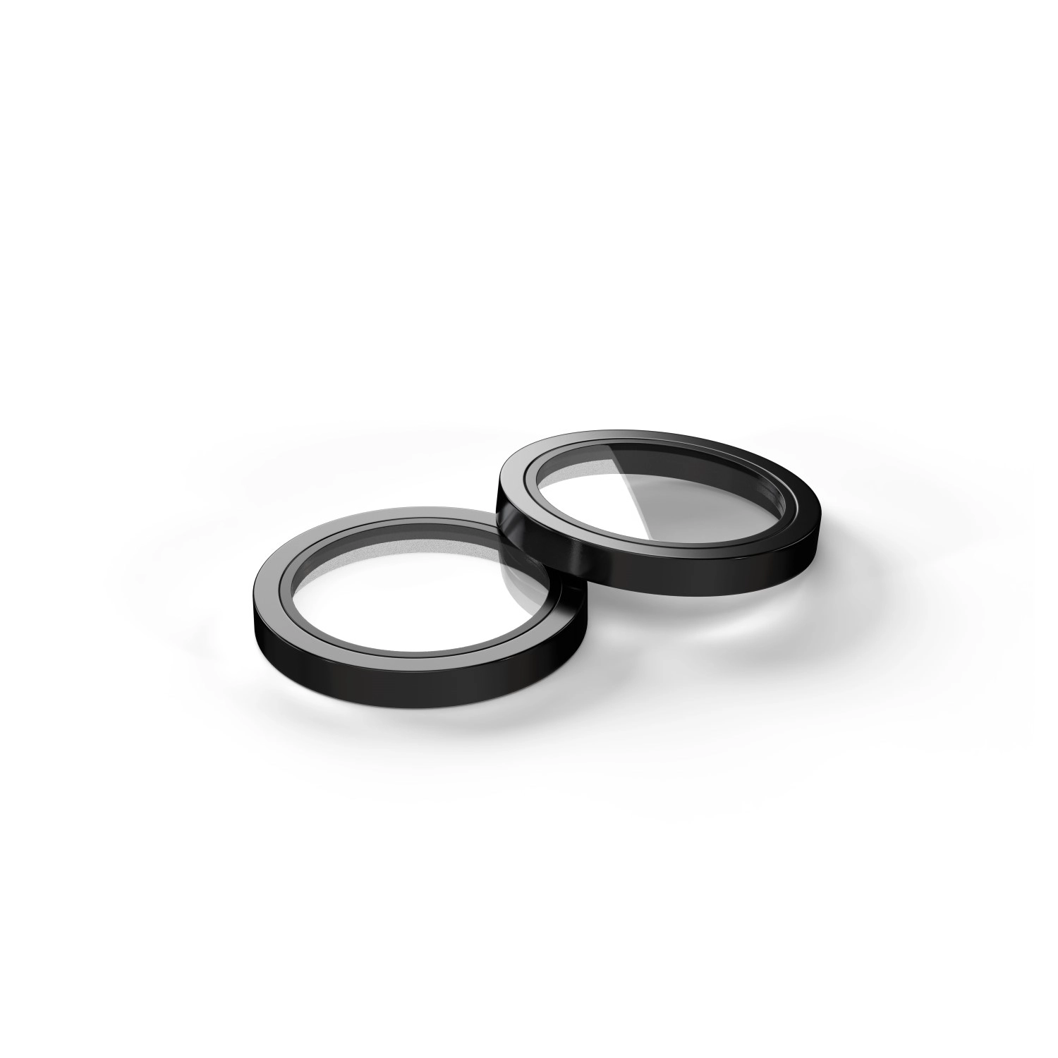 Folia hydrożelowa Etteri Camera Lens Protector do iPhone 16/16 Plus Czarny