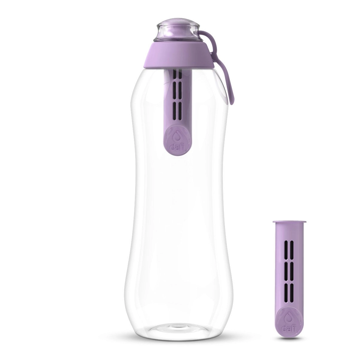 Butelka filtrująca Dafi Soft 0,7l 2 wkłady Fioletowy