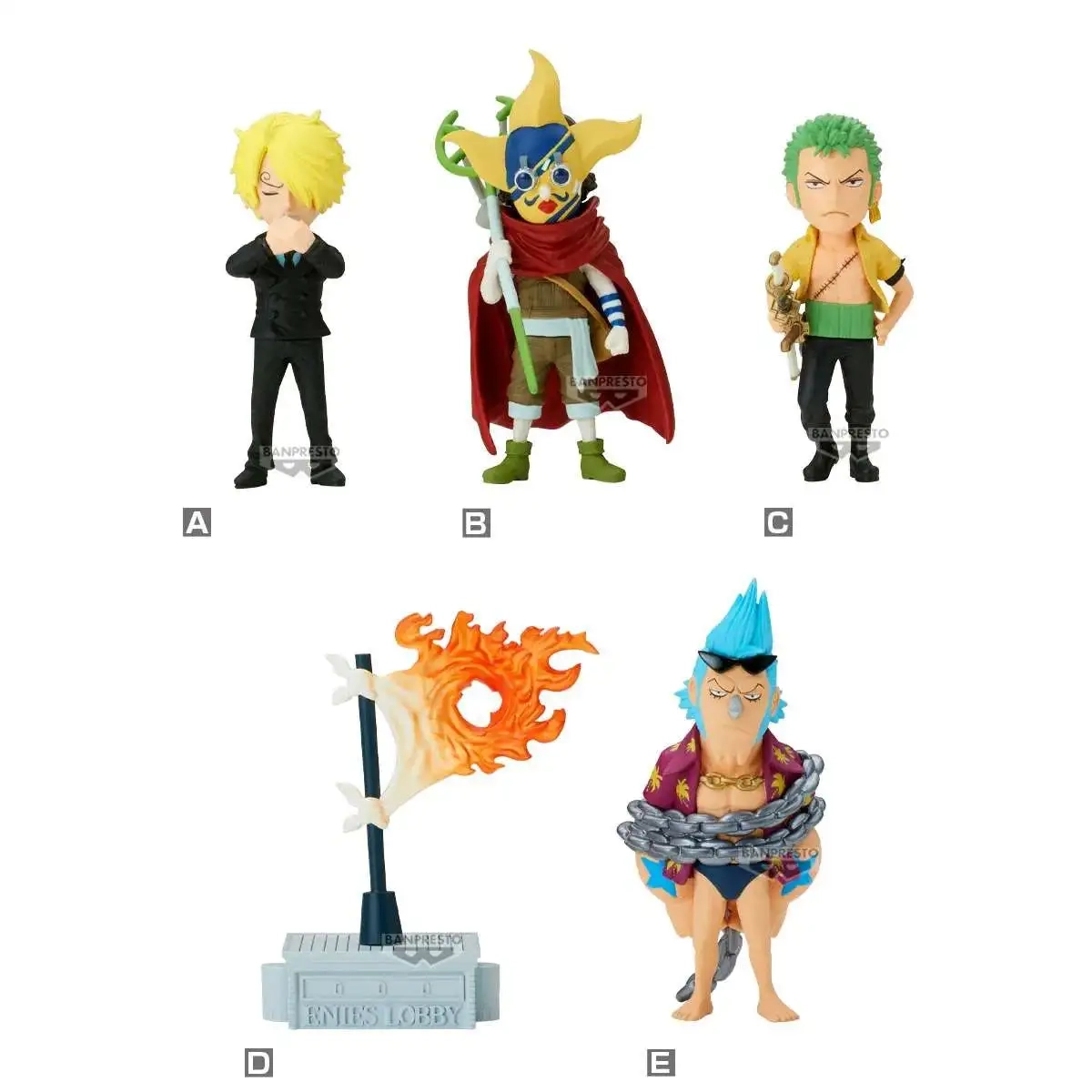 Figurka Banpresto One Piece WCF - Enies Lobby 2