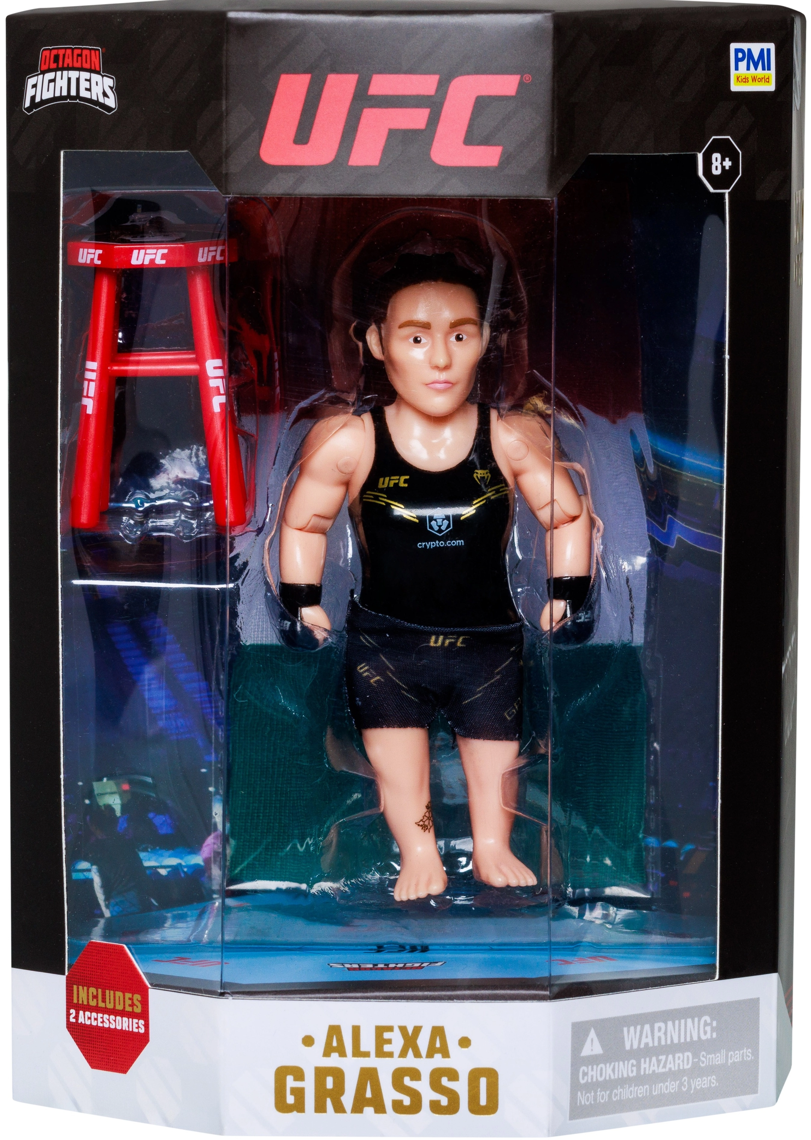 Figurka PMI Kids World UFC Octagon Fighters S1 Action Figure 11cm - Alexa Grasso