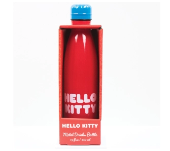 Butelka Pyramid Metal Drinks Bottle Hello Kitty (Sitting Pretty)