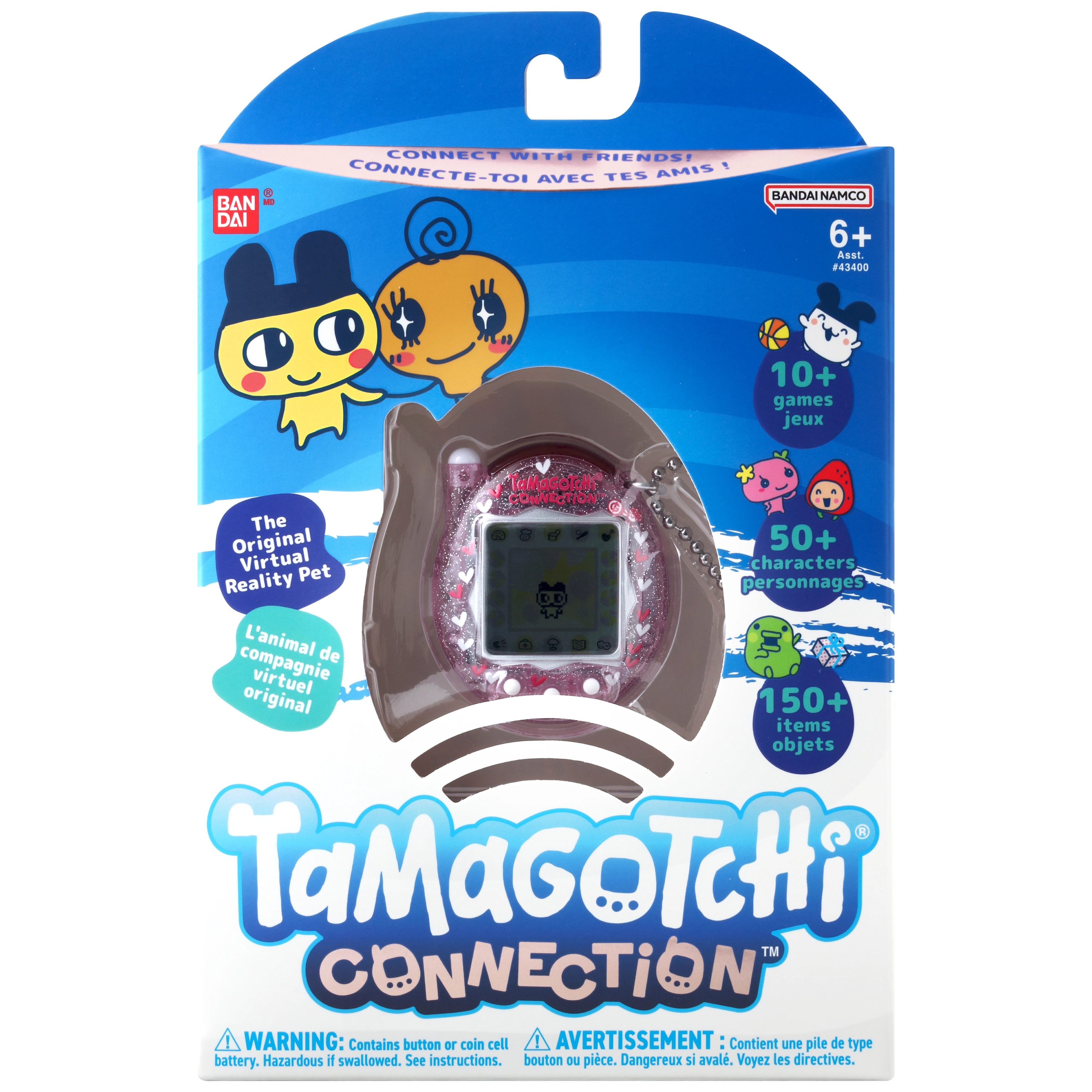 Konsola Bandai Tamagotchi Connection - Pink Glitter