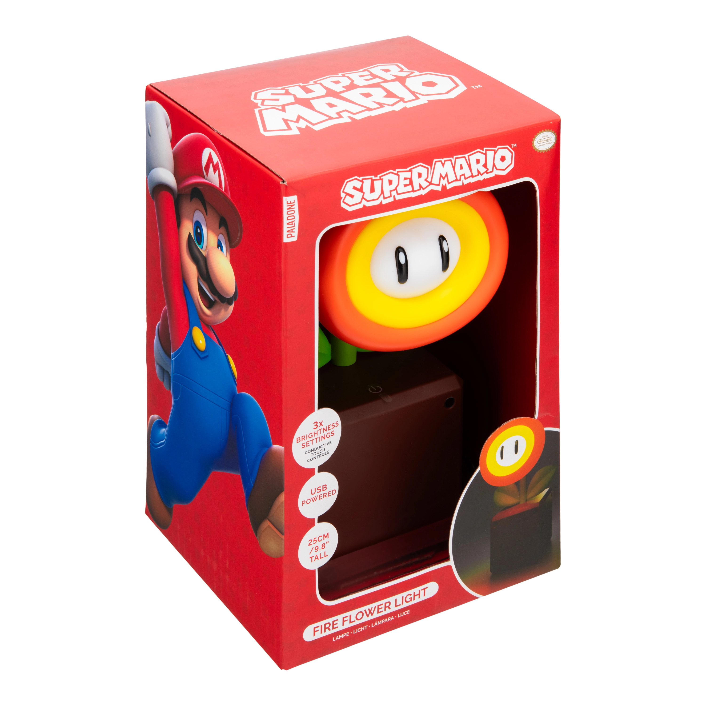 Lampka Paladone Super Mario Fire Flower Lamp