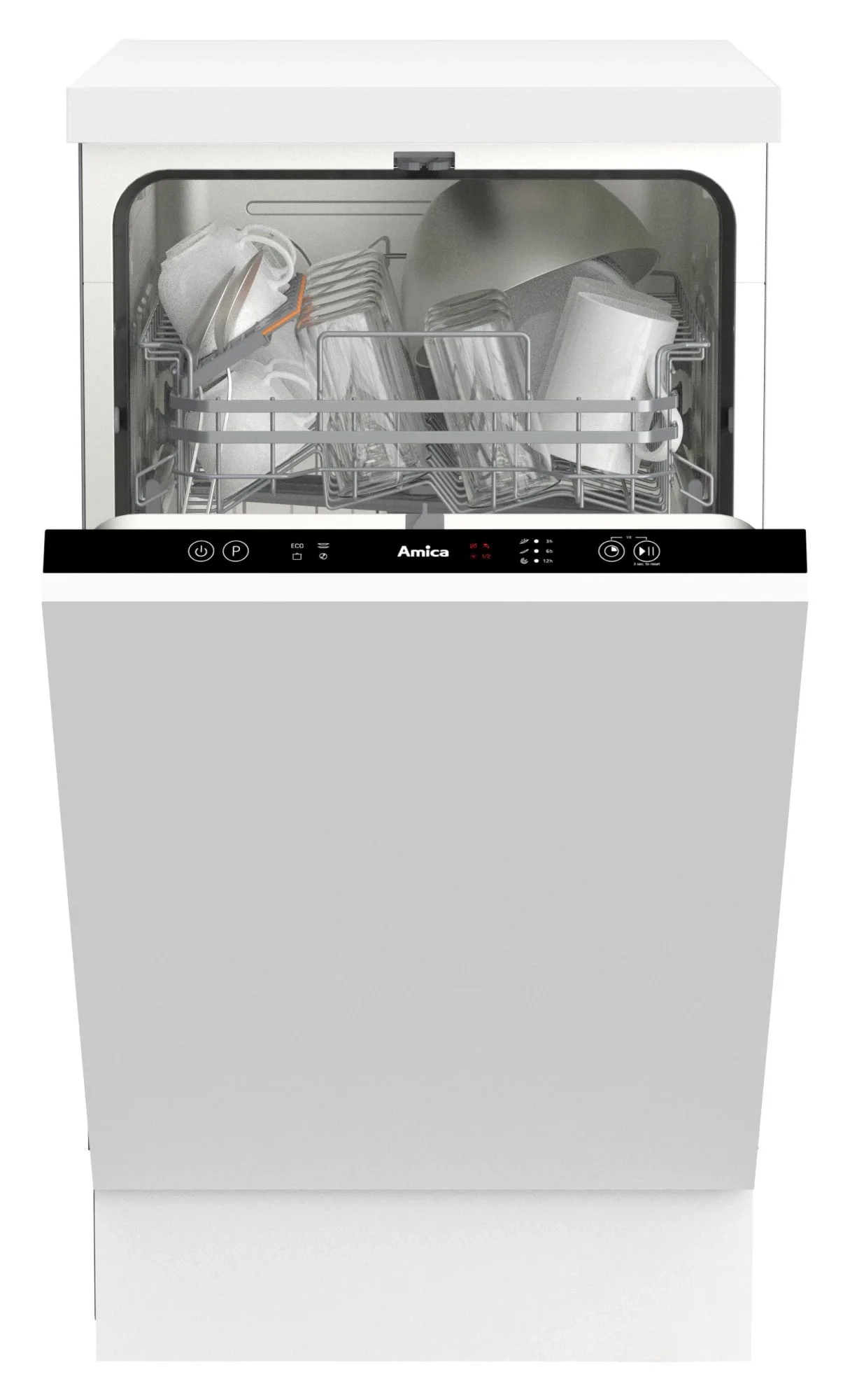 Zmywarka Amica DIF41E4iE 44,8cm Kosz na sztućce