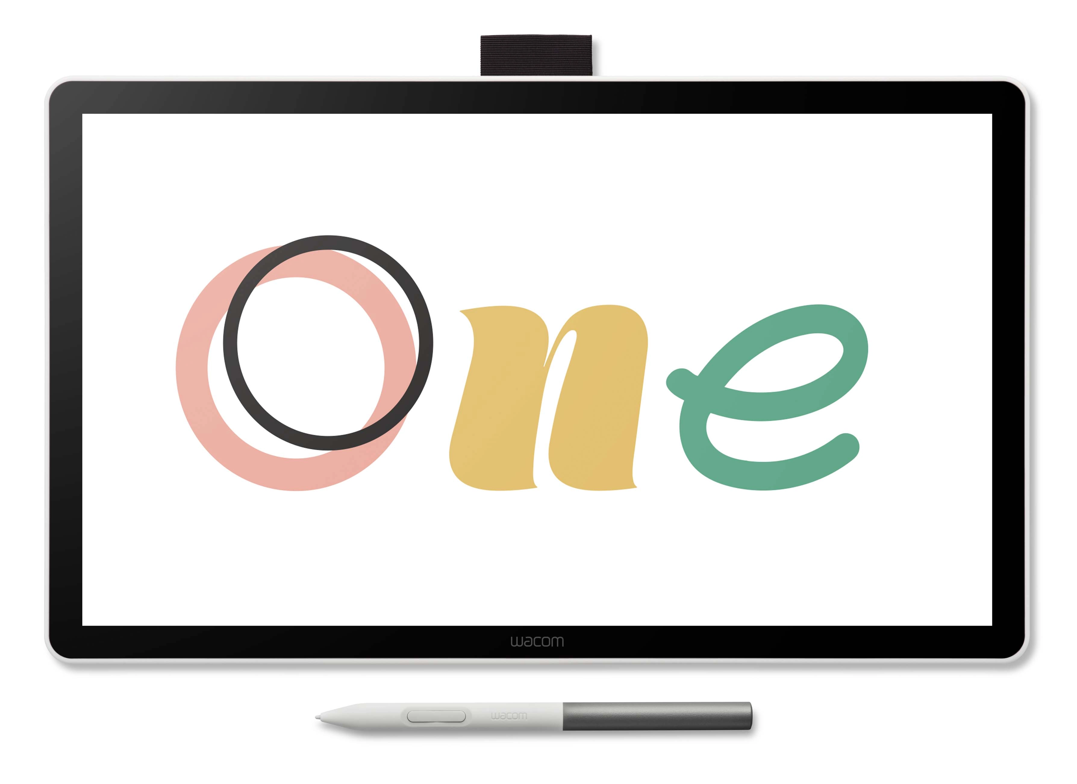 Tablet graficzny Wacom One 14 Pen Display Biały