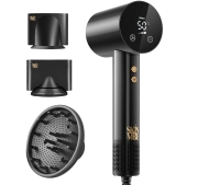 SkinVibe Libra AirLoom SV-002BK Jonizacja Dyfuzor Zimny nawiew 1500W 3 prędkości 4 temperatury