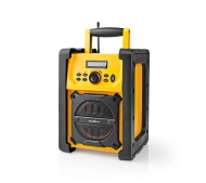 Nedis RDFM3100YW Radio FM Bluetooth Warsztatowe Żółto-czarny