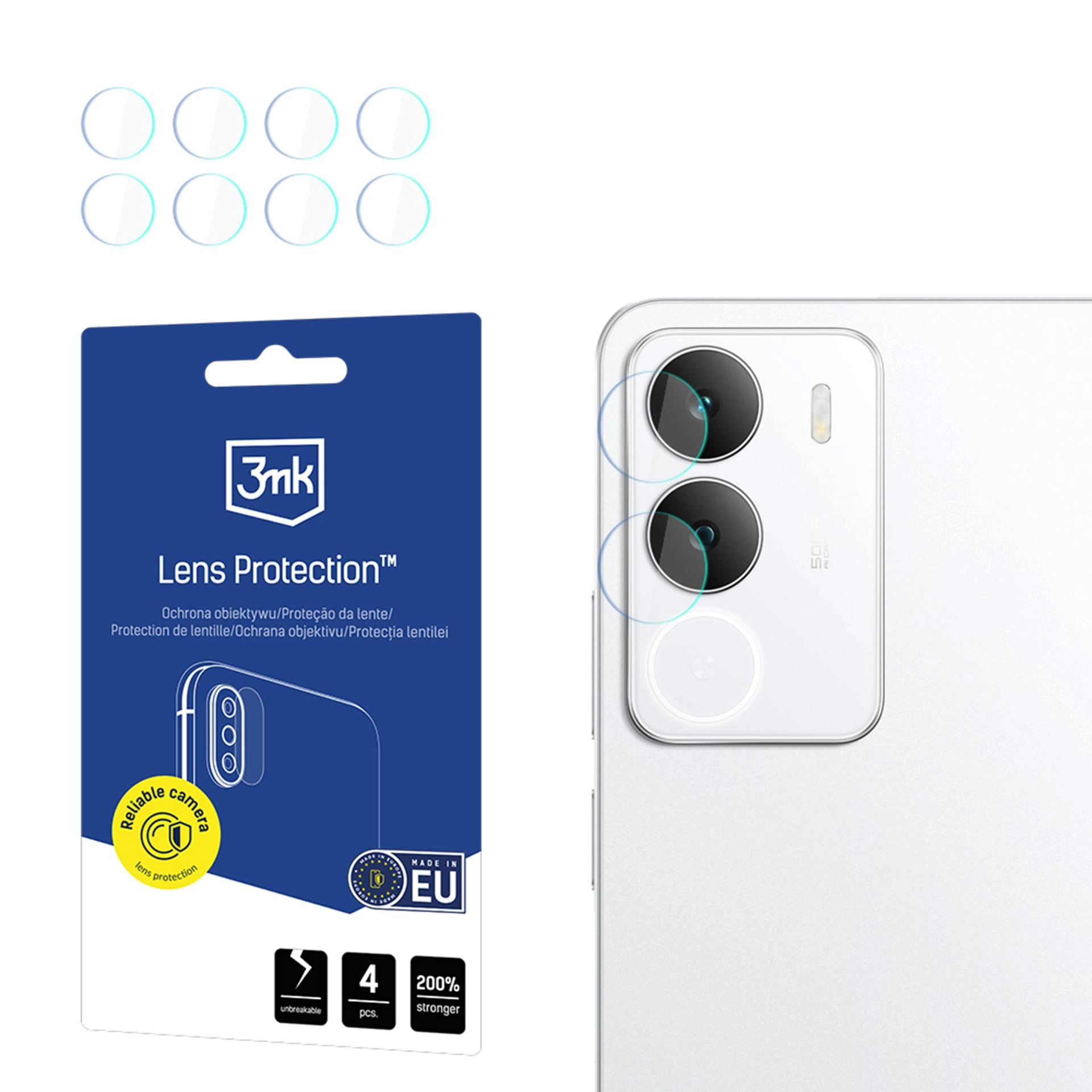 Szkło hybrydowe 3mk Lens Protection do Realme P3 Lite 4G
