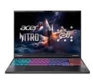 Acer Nitro 16 AI AN16-61 16" 180Hz Ryzen AI 9 365 32GB RAM 1TB Dysk SSD RTX5070Ti DLSS4 Win11 Pro Czarny Funkcje AI
