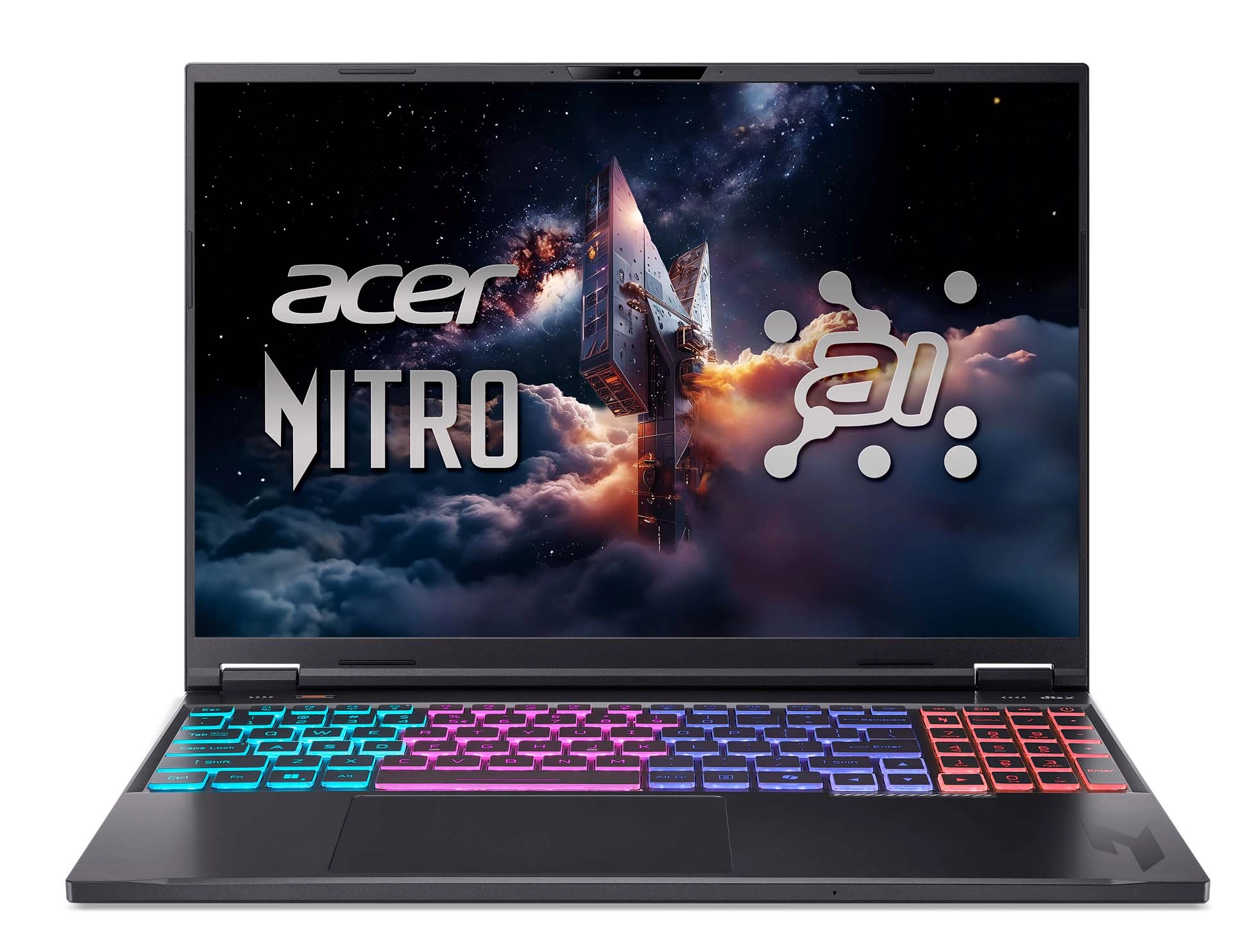 Laptop gamingowy Acer Nitro 16 AI AN16-61 16" 180Hz Ryzen AI 9 365 32GB RAM 1TB Dysk SSD RTX5070Ti DLSS4 Win11 Pro Czarny Funkcje AI