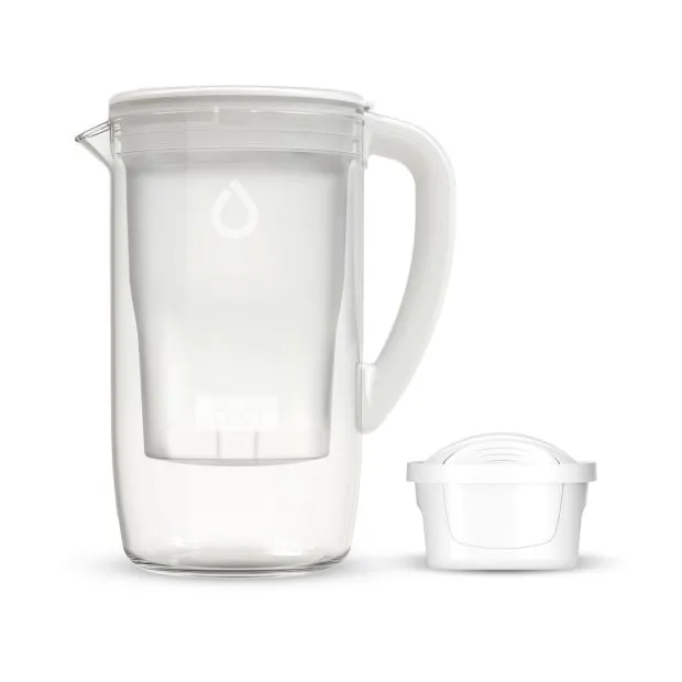 Dzbanek filtrujący Dafi Prisma LED 2,5l 1 wkład Biały