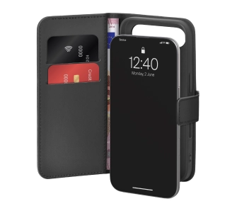 Etui Puro Wallet Stand do iPhone Air Czarny