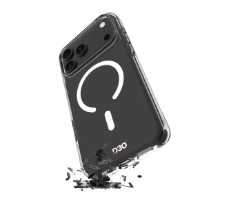 Etui Puro D3O do iPhone 17 Pro Przeźroczysty