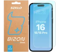 Bizon Clear Duo do iPhone 15 / 15 Pro / 16