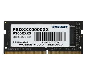 Pamięć Patriot Signature Line DDR4 16GB 3200 CL22 SODIMM Czarny