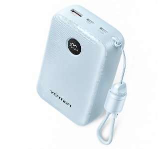 Powerbank Vention FKBL0-C 20000mAh 22,5W Niebieski