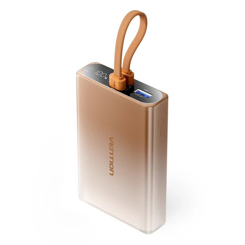 Powerbank Vention FHZJ0  10000mAh 22,5W Złoty Gradient