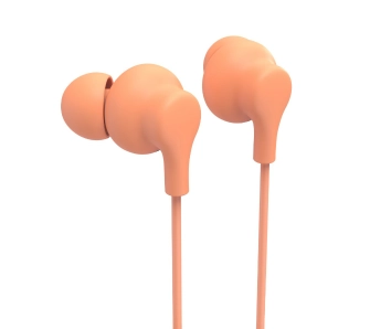 Słuchawki przewodowe Hama Curly Dokanłowe Mikrofon USB-C Pomarańczowy