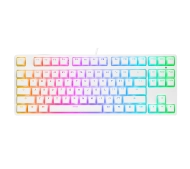 Rampage KB-R136 Ghost Huano Red Switch Biały
