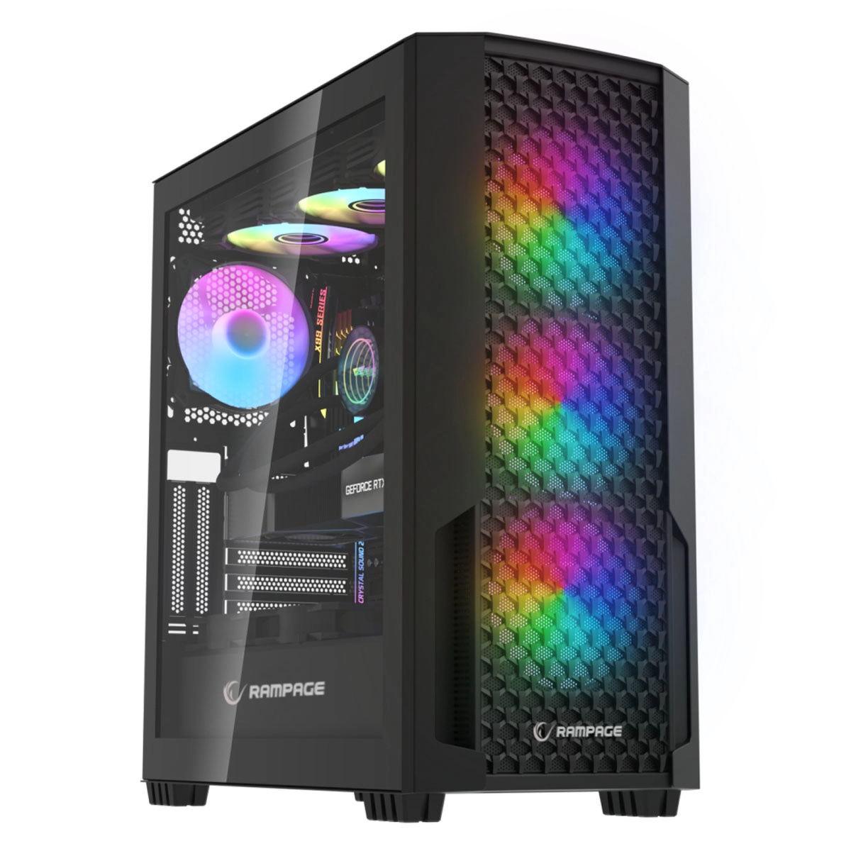 Obudowa Rampage Shelob ARGB Czarny