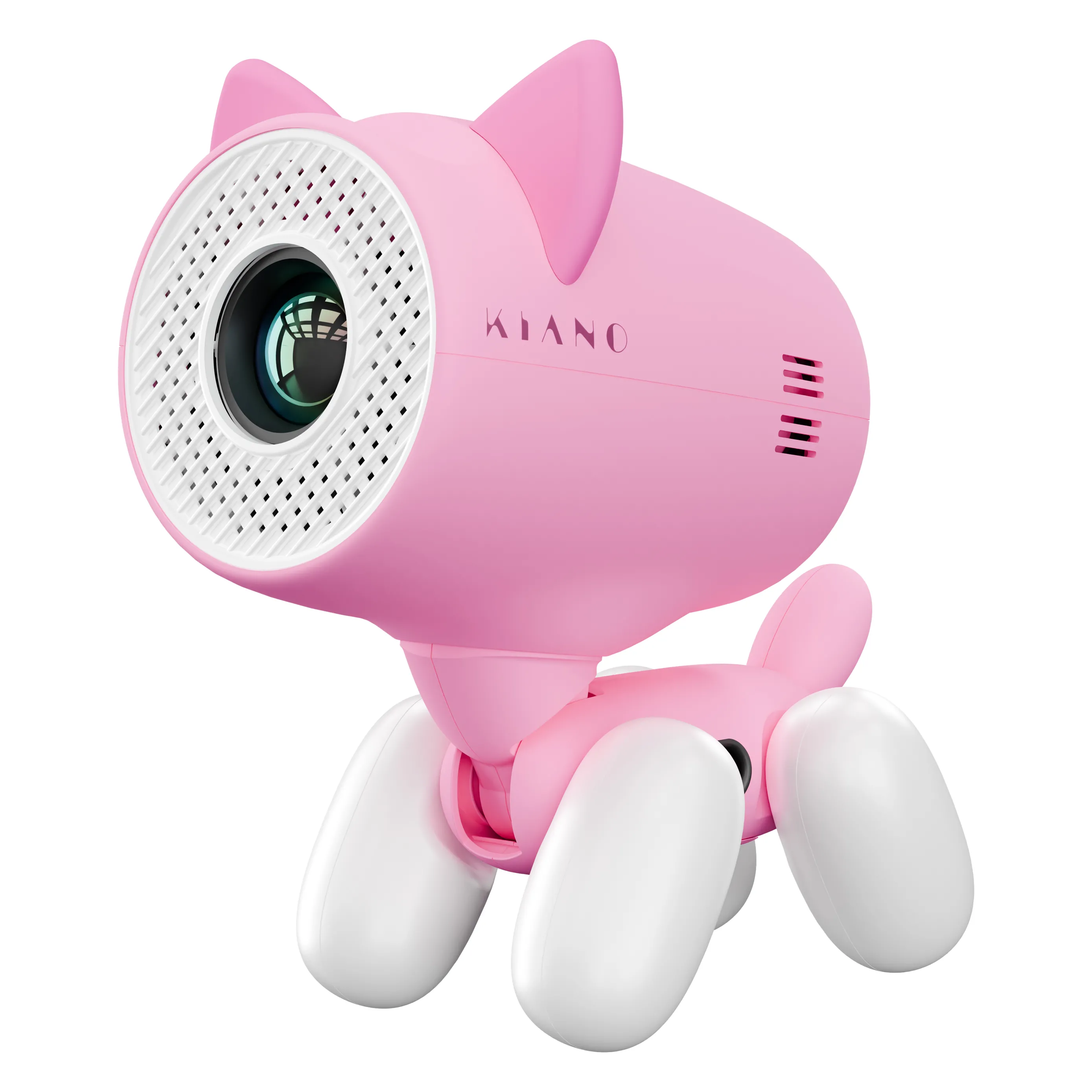Projektor do kina domowego Kiano Alpha Kid Pink Cat WXGA Android Wi-Fi Bluetooth