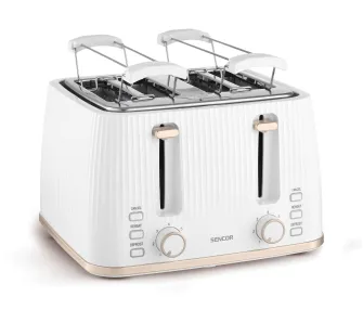 Toster Sencor STS 7540WH Ruszt do bułek Rozmrażanie 1860W
