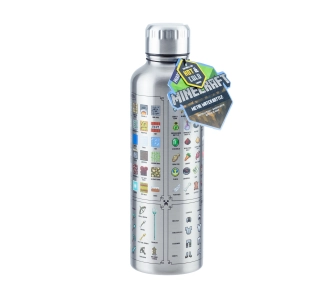 Butelka Paladone Metal Water Bottle Minecraft