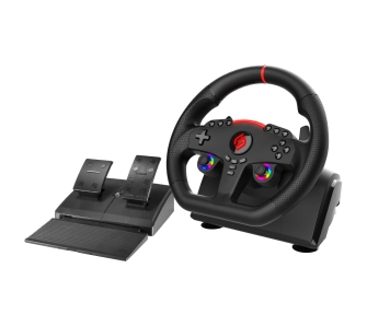 Kierownica Subsonic SuperDrive 270 GT z pedałami do PC, PS4, Xbox, Switch, Switch 2