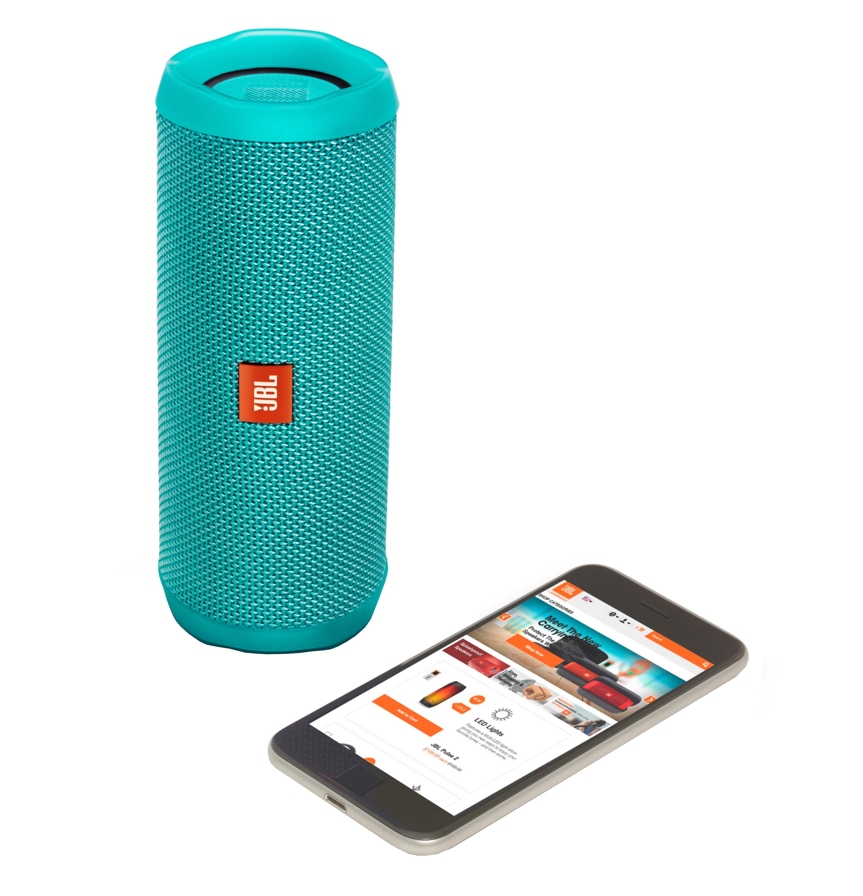Głośnik Bluetooth JBL Flip 4 (turkusowy)
