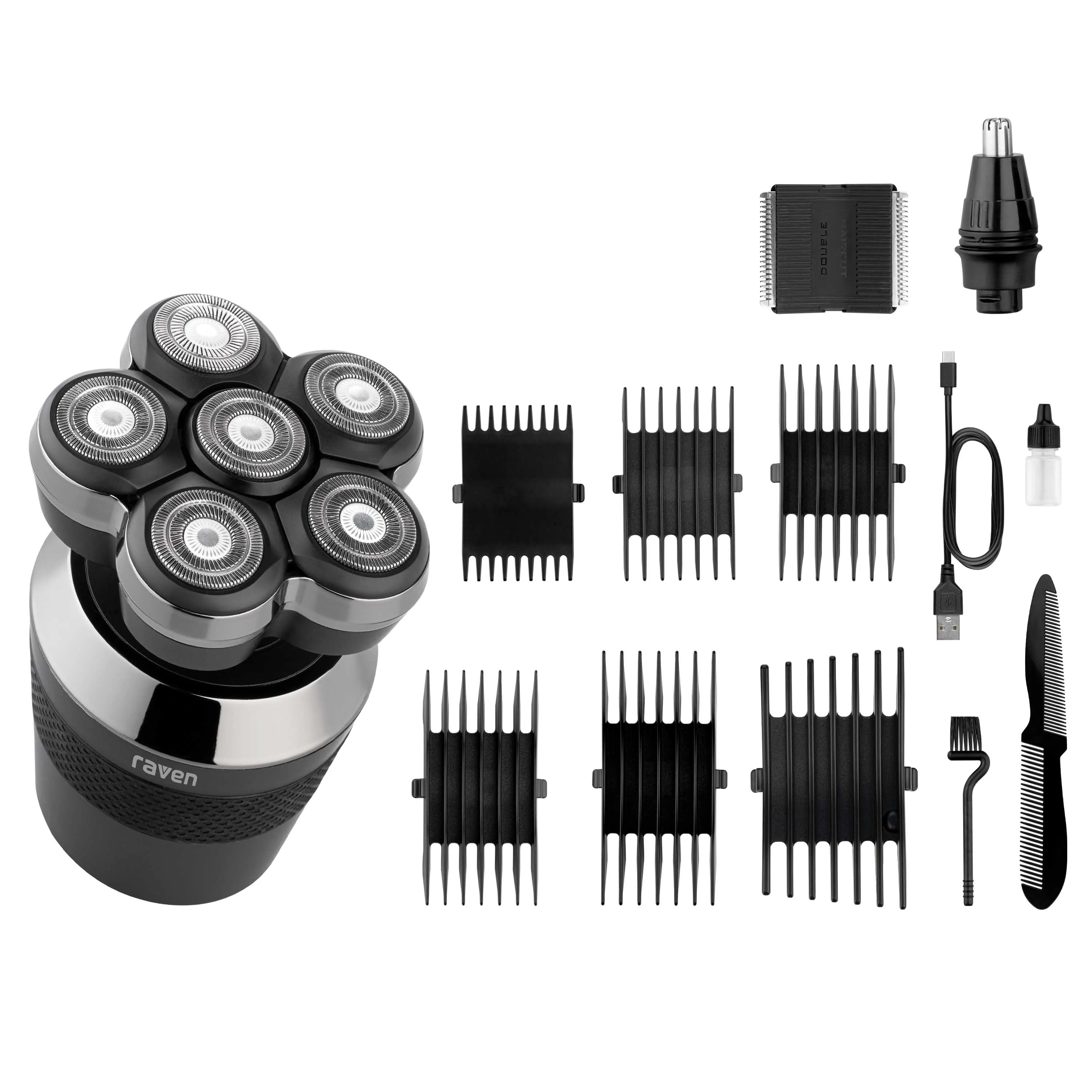 Golarka do głowy Raven EGM006 3w1