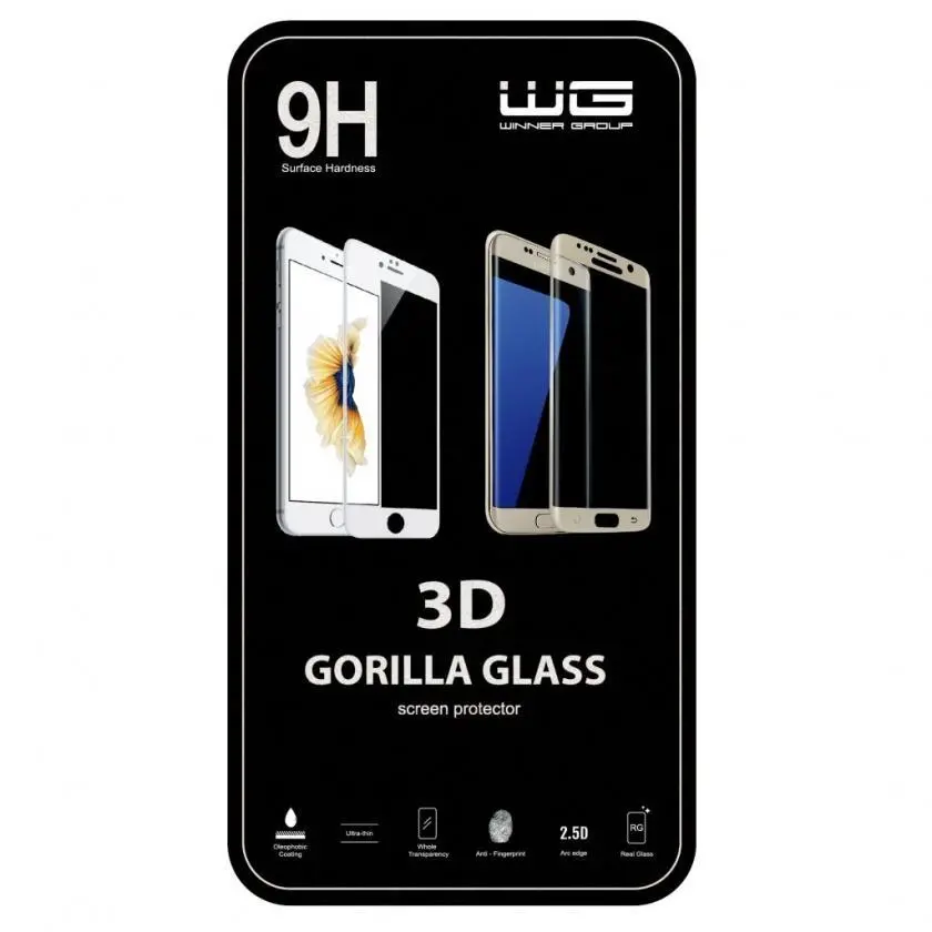 Szkło hartowane Winner WG Glass 3D do iPhone 7 Plus Czarny