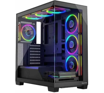 Obudowa MODECOM Volcano Stellar 8F ARGB Czarny