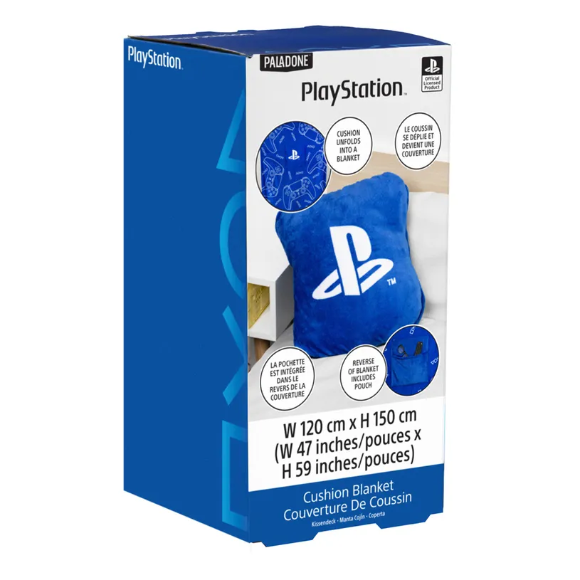 Poduszka-koc Paladone PlayStation Cushion Blanket